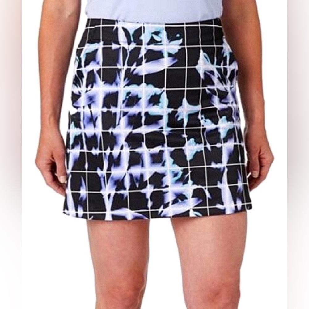 EUC Lady Hagen Stylish Athletic Geometric Design Women's Skort,‎ Size 12